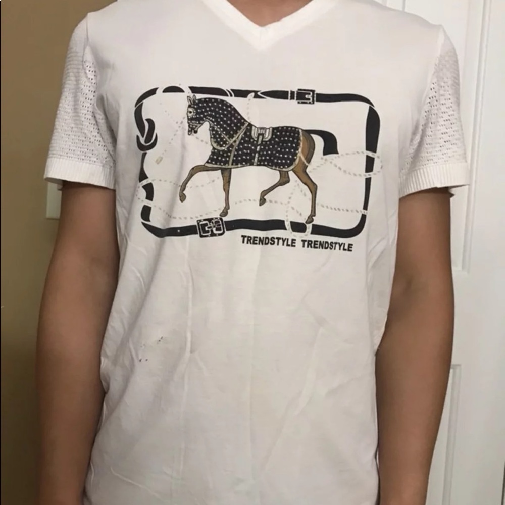 Woodpocket T Shirt White